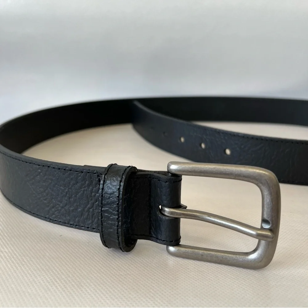 Wrangler Black Leather Belt